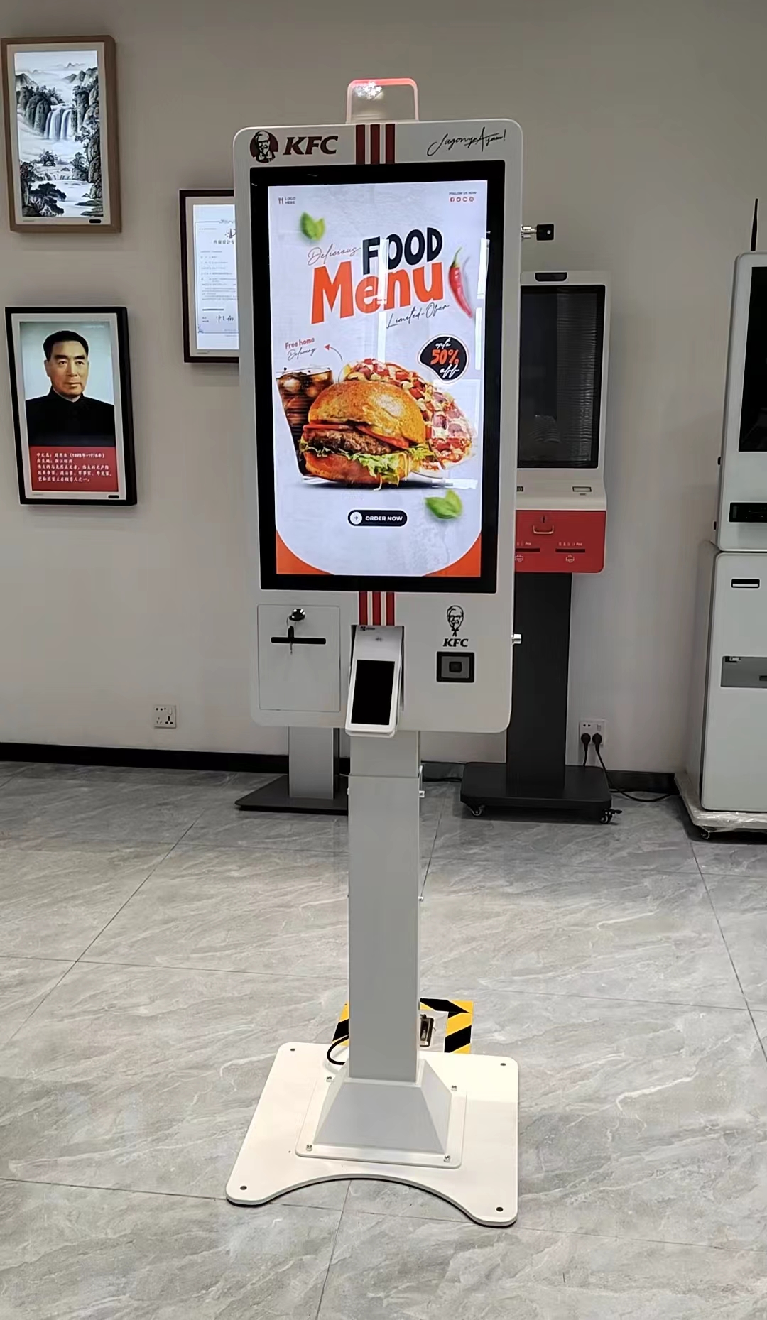 Revolúcia v zážitku z rýchleho občerstvenia: Náš samoobslužný kiosk pre KFC